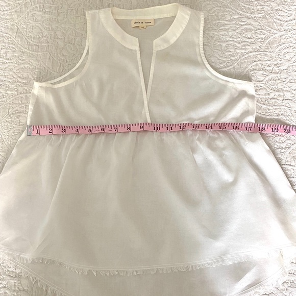 Cloth and Stone Fringed Sleeveless Top - Picture 9 of 12